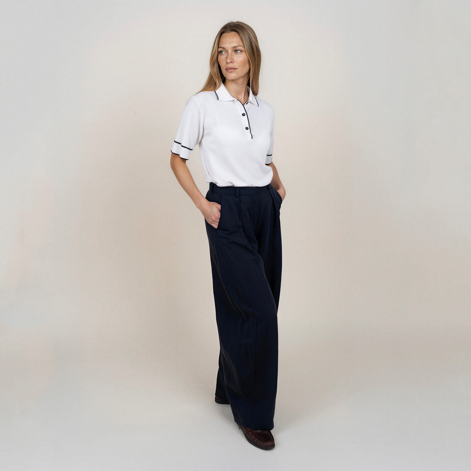 LEGNA Knit Polo