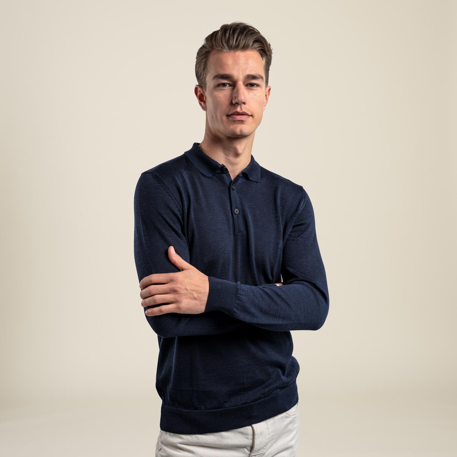 Merino polo hot sale