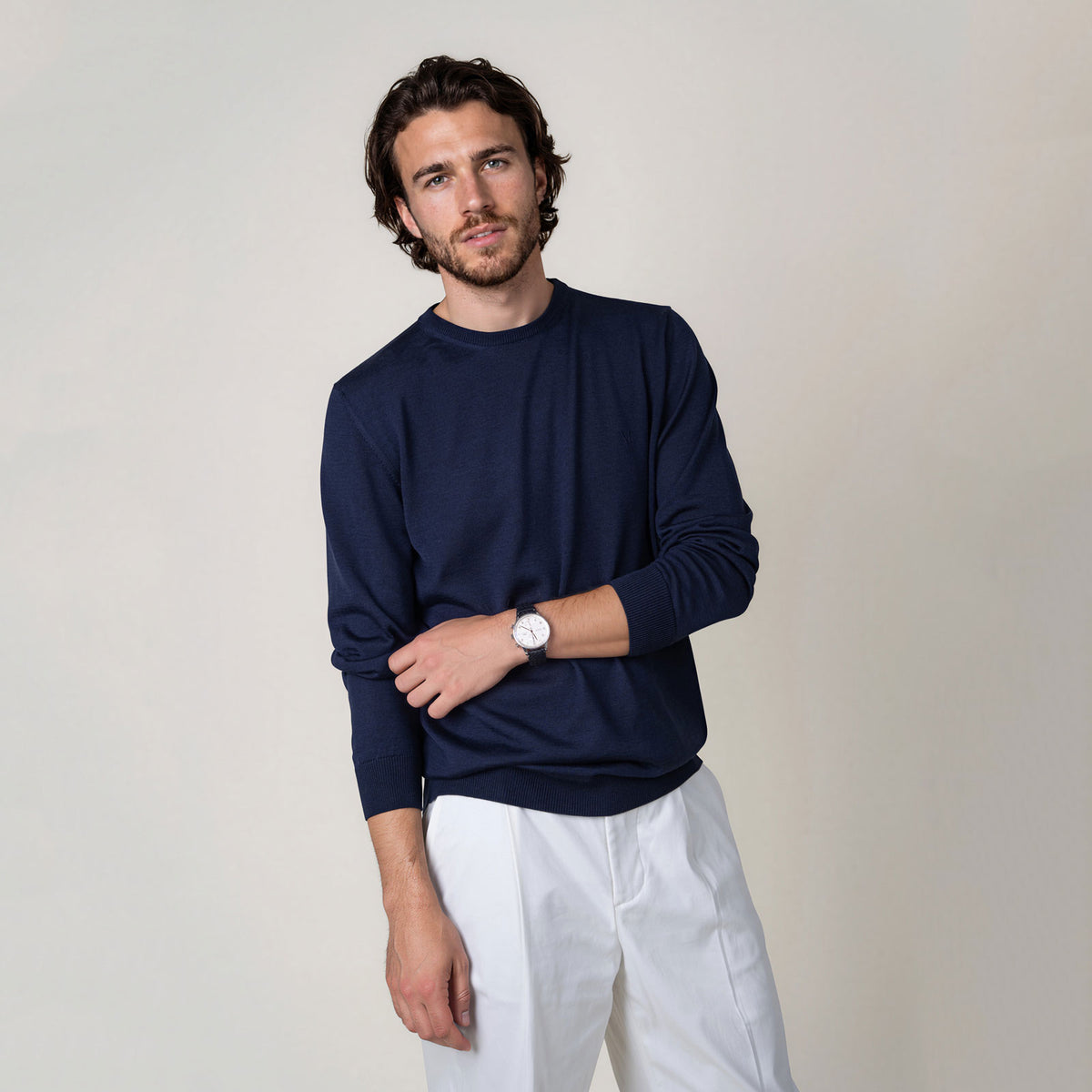 LEGNA-Sweater-Lightweight_man_dark-blue_side2 #color_dark blue