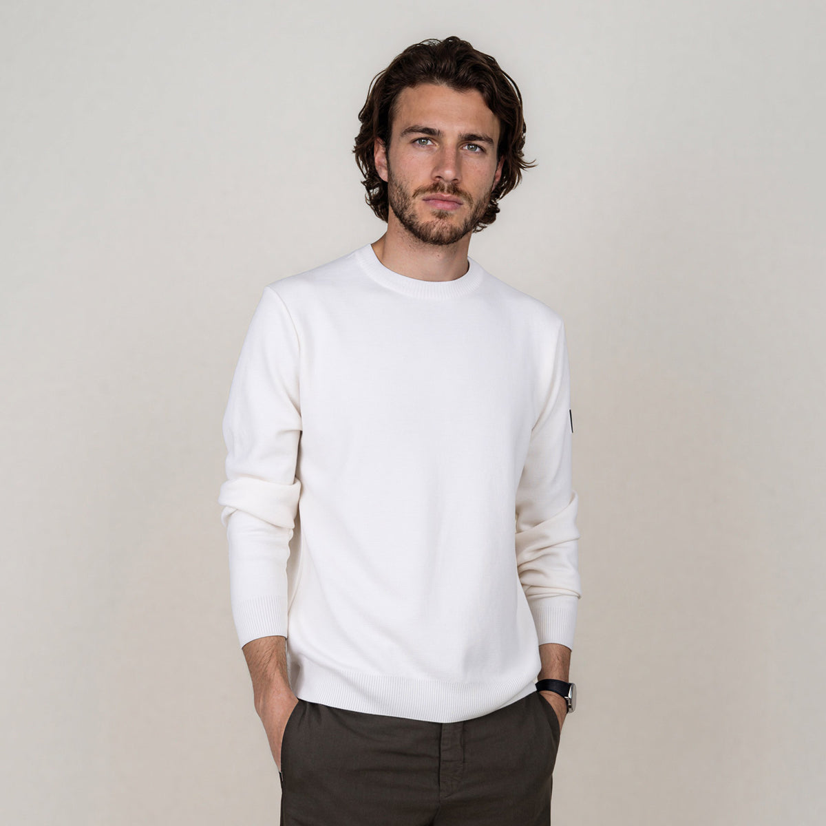 LEGNA-Sweater-Midweight_man_white_front2 #color_stone white
