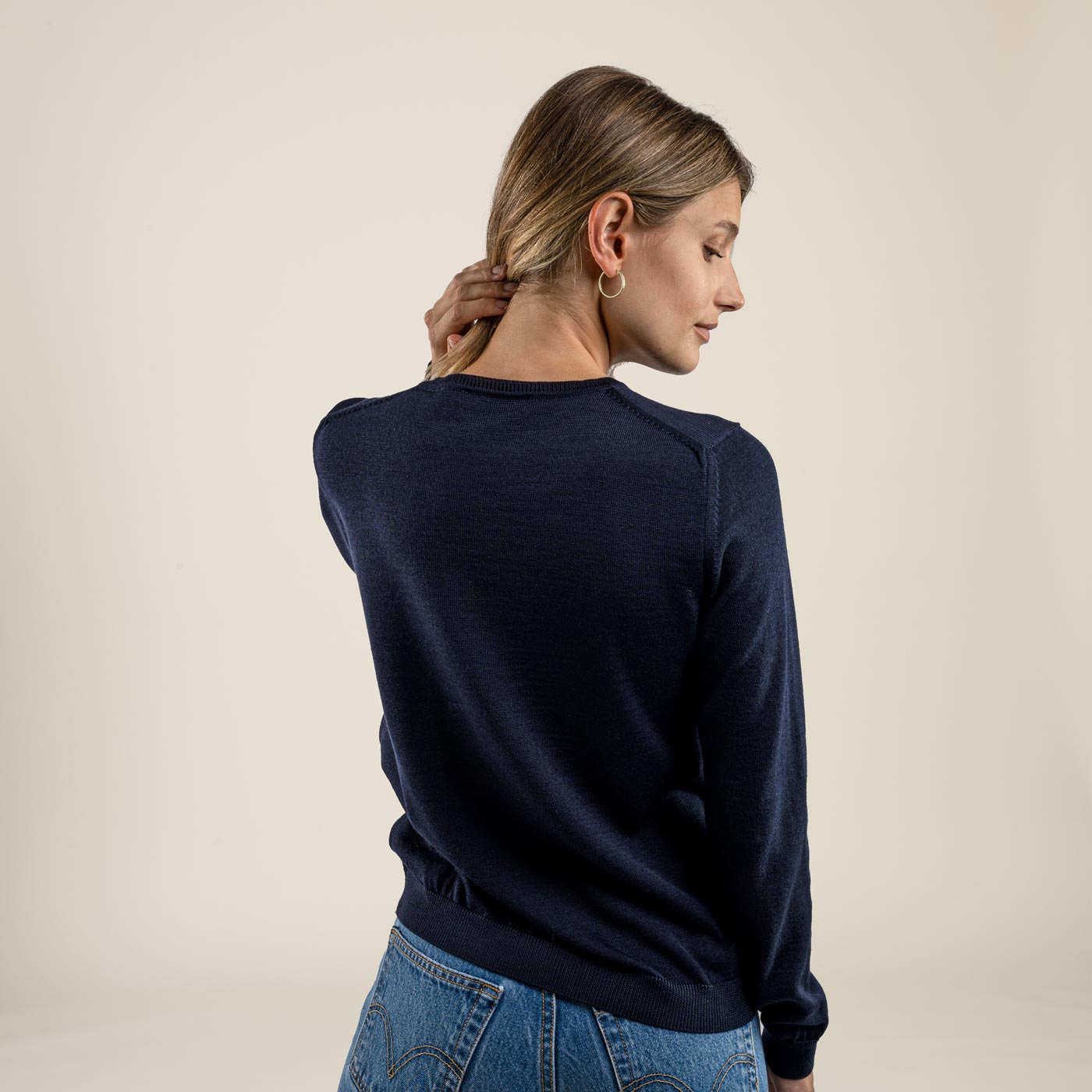 LEGNA-MERINO Strickpullover Muntagnard #farbe_dunkelblau