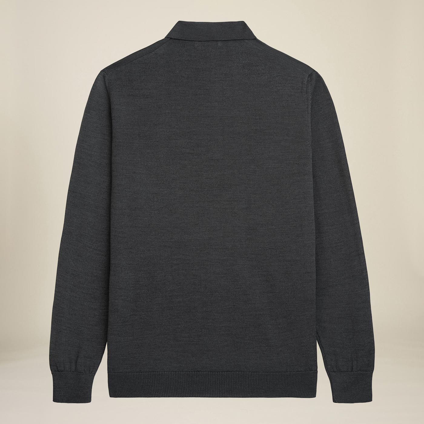Strickpullover LEGNA-MERINO Polo Pullover Muntagnard #color_anthracite