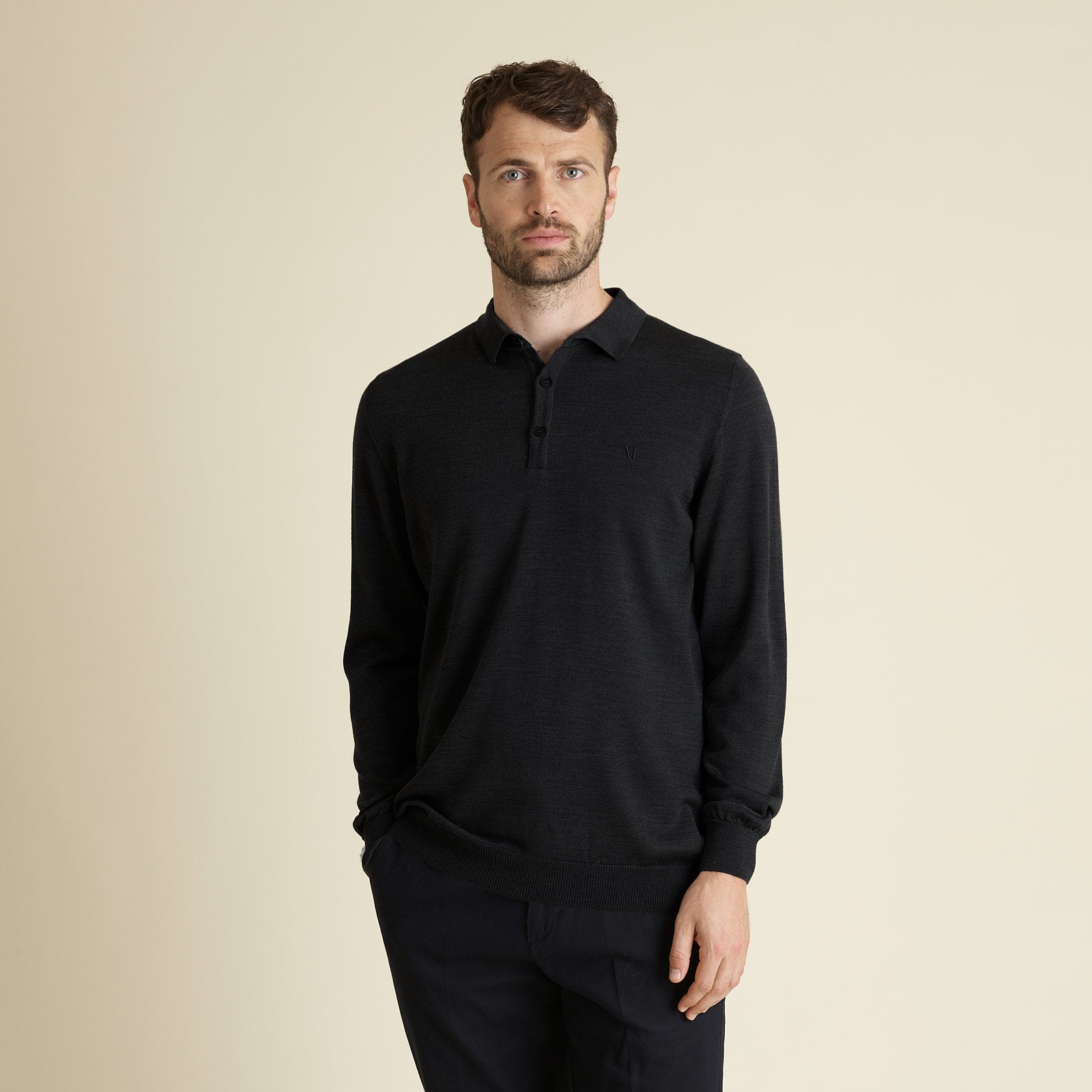 Single Knit Polo Strickpullover - Archive Edition