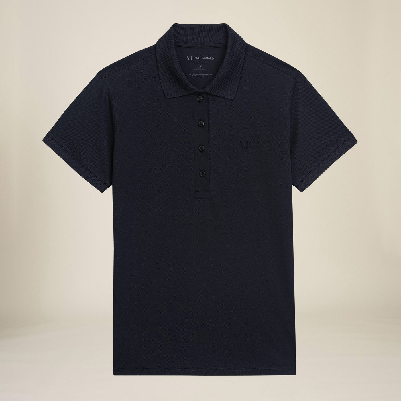 Poloshirt_premium cotton_women #color_dark blue