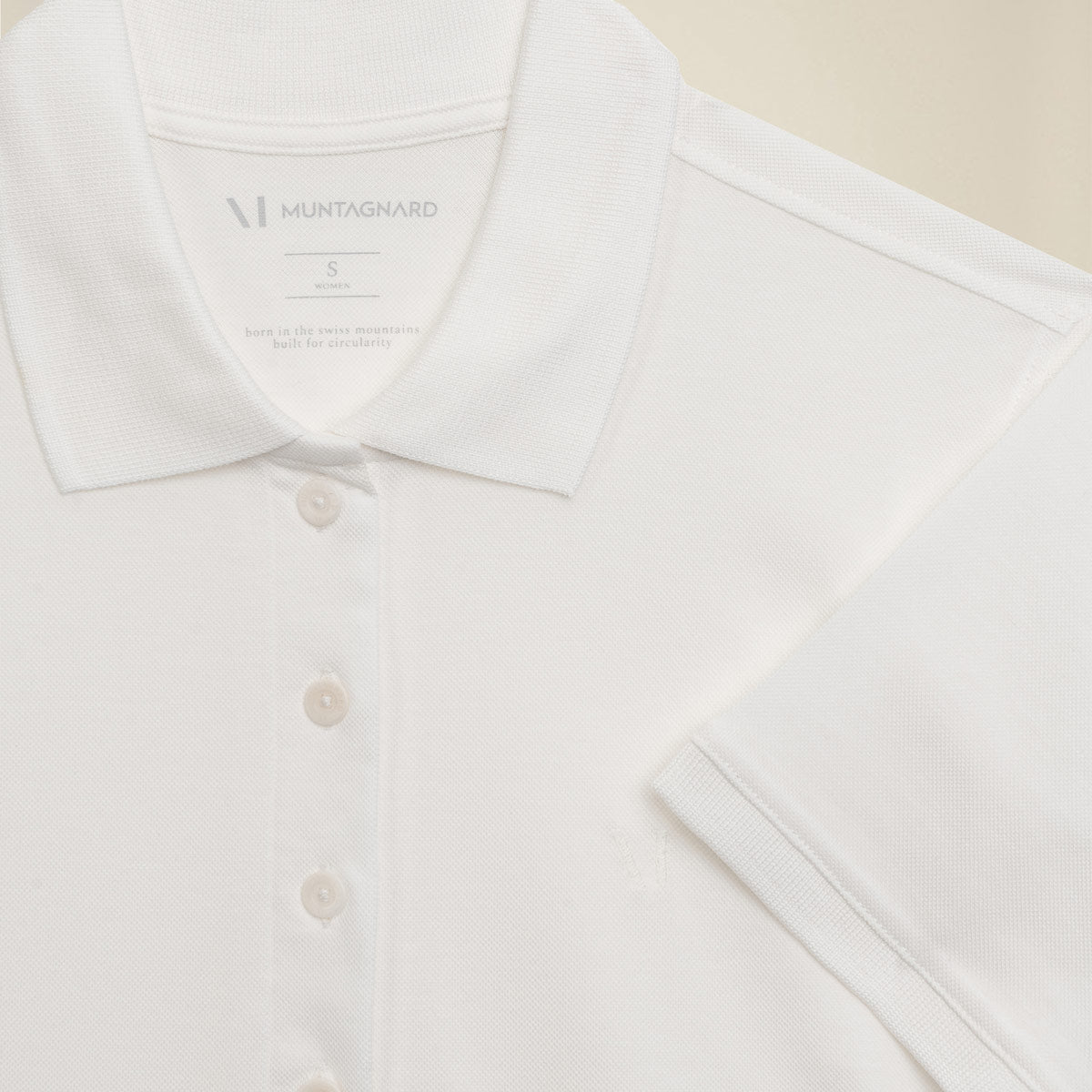 Poloshirt_premium cotton_women #color_white