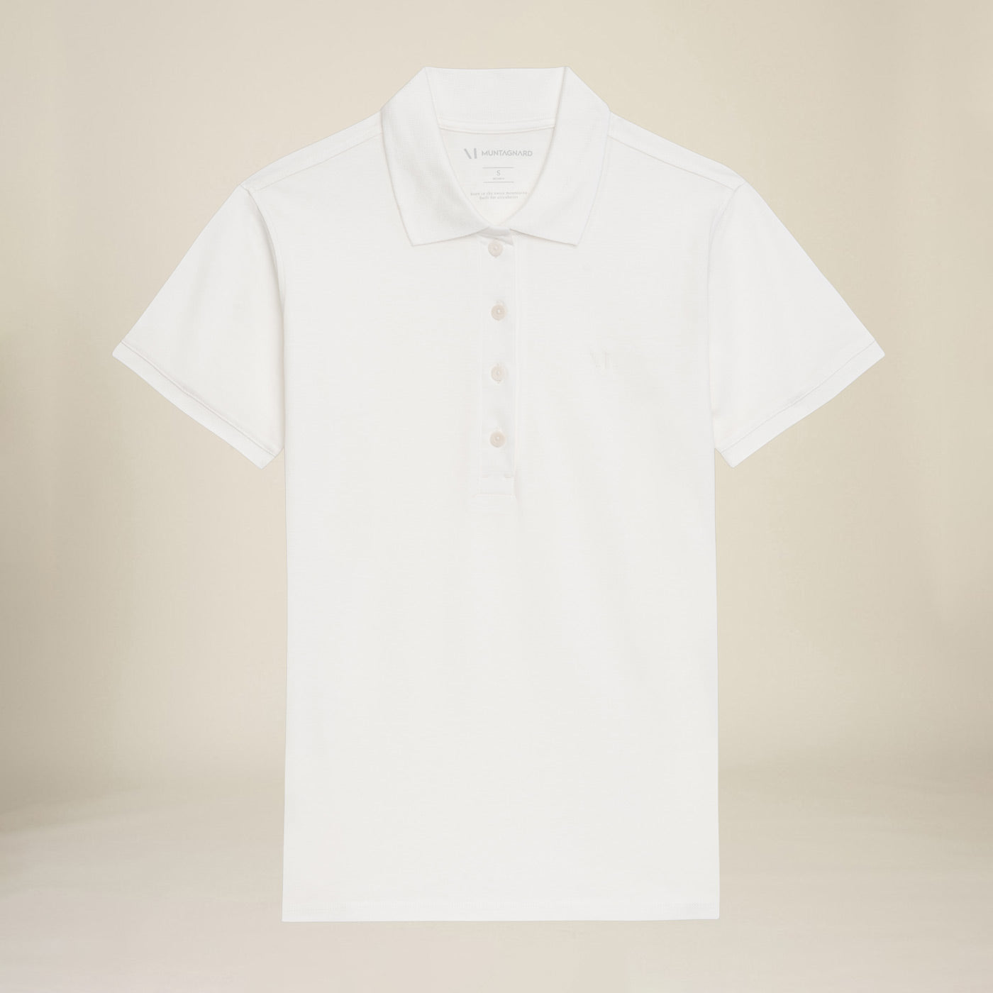 Poloshirt_premium cotton_women #color_white