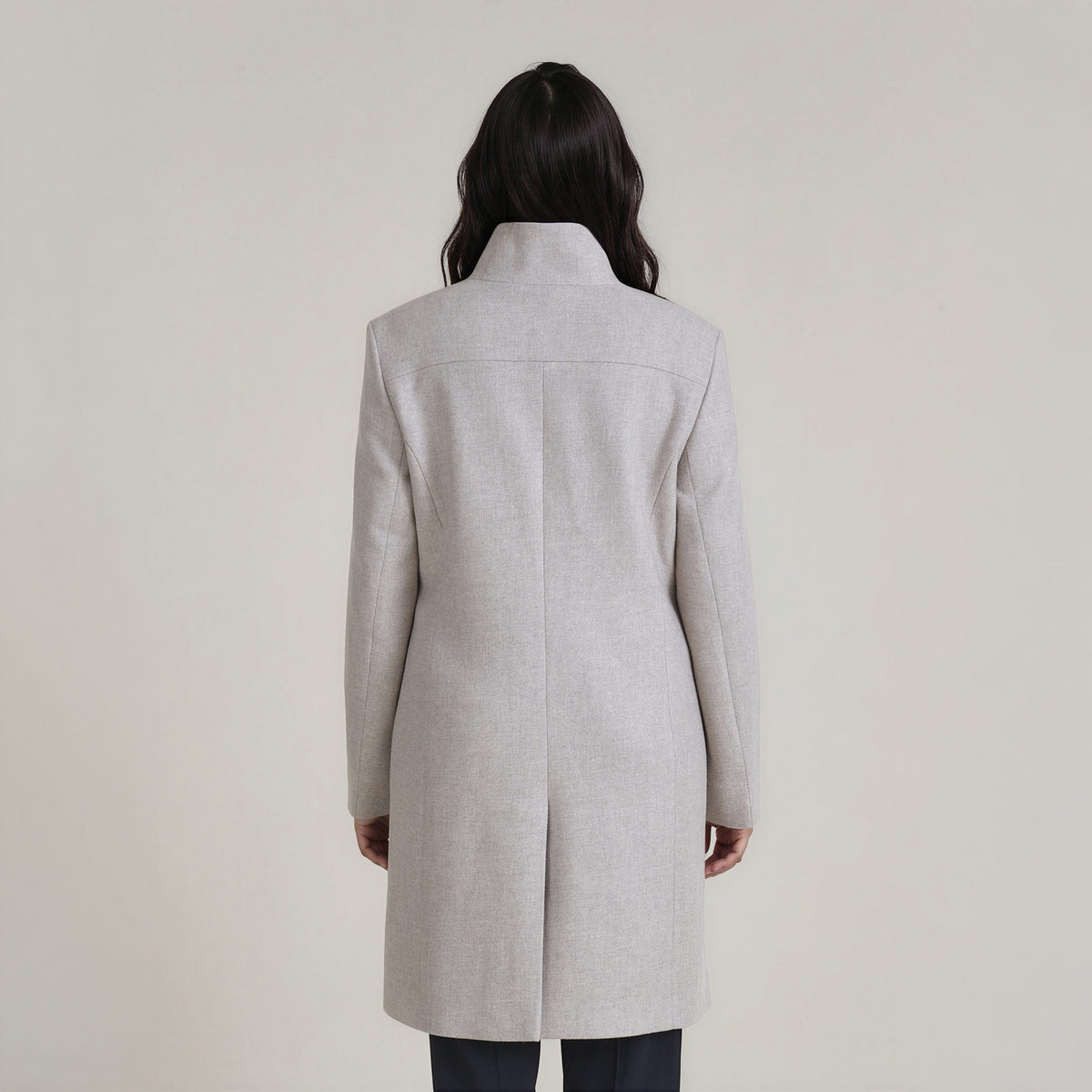 LANA-Coat_woman_light-grey_back #color_light beige