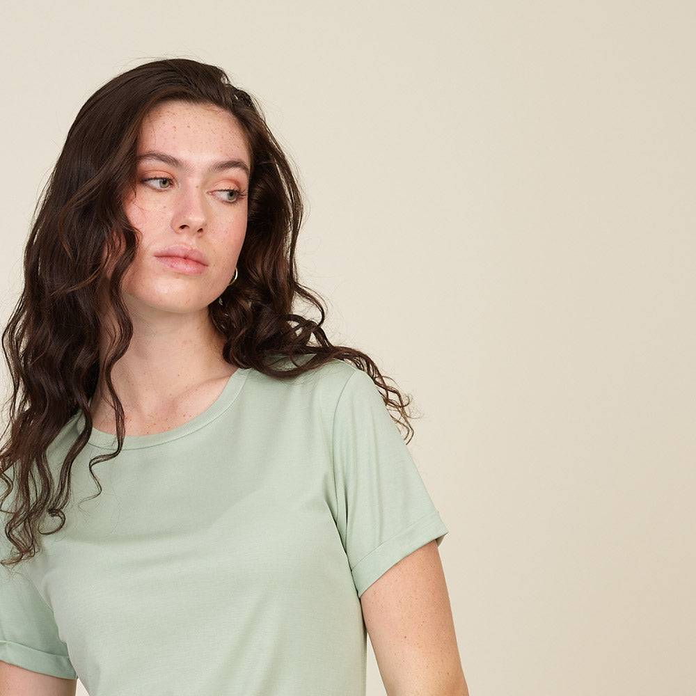 LEGNA T-Shirt Frauen Muntagnard #color_frosty green