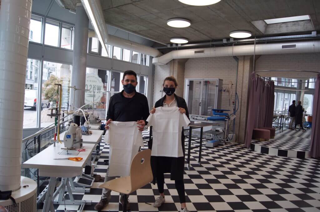 400 T-Shirts lokal gerettet