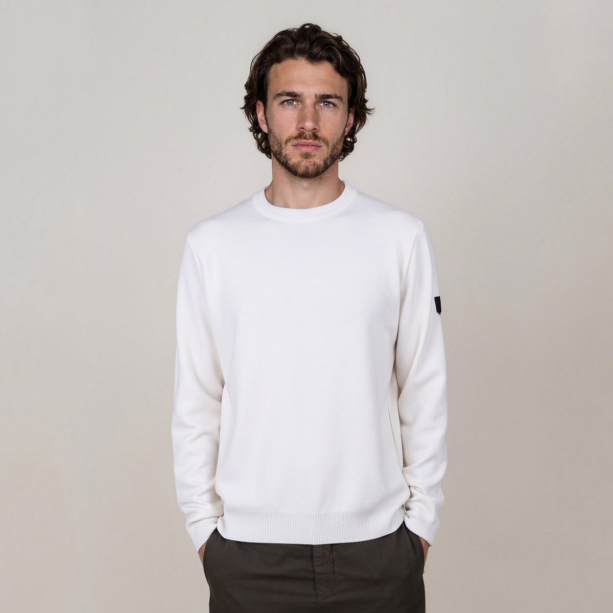 LEGNA-Sweater-Midweight_man_white_front #color_stone white