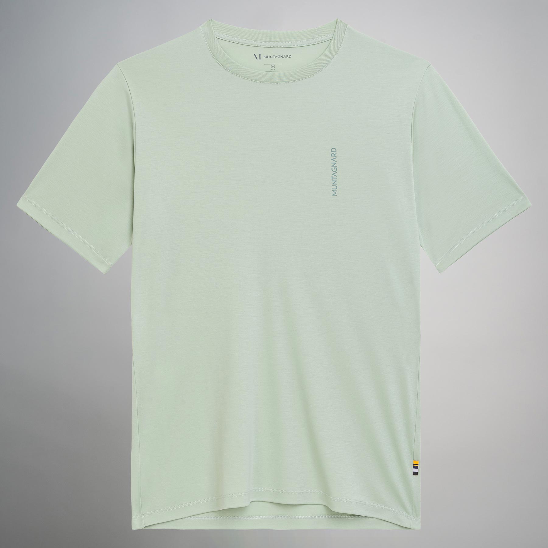 LEGNA T-Shirt Männer Muntagnard #farbe_frosty green (logo)